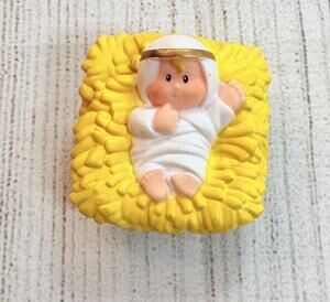 Fisher Price Little People Baby Jesus 2013 Replacement Nativity 2" Figure